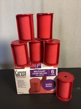 Caruso Professional Molecular Steam Hair Rollers with Shields, Jumbo by Caruso